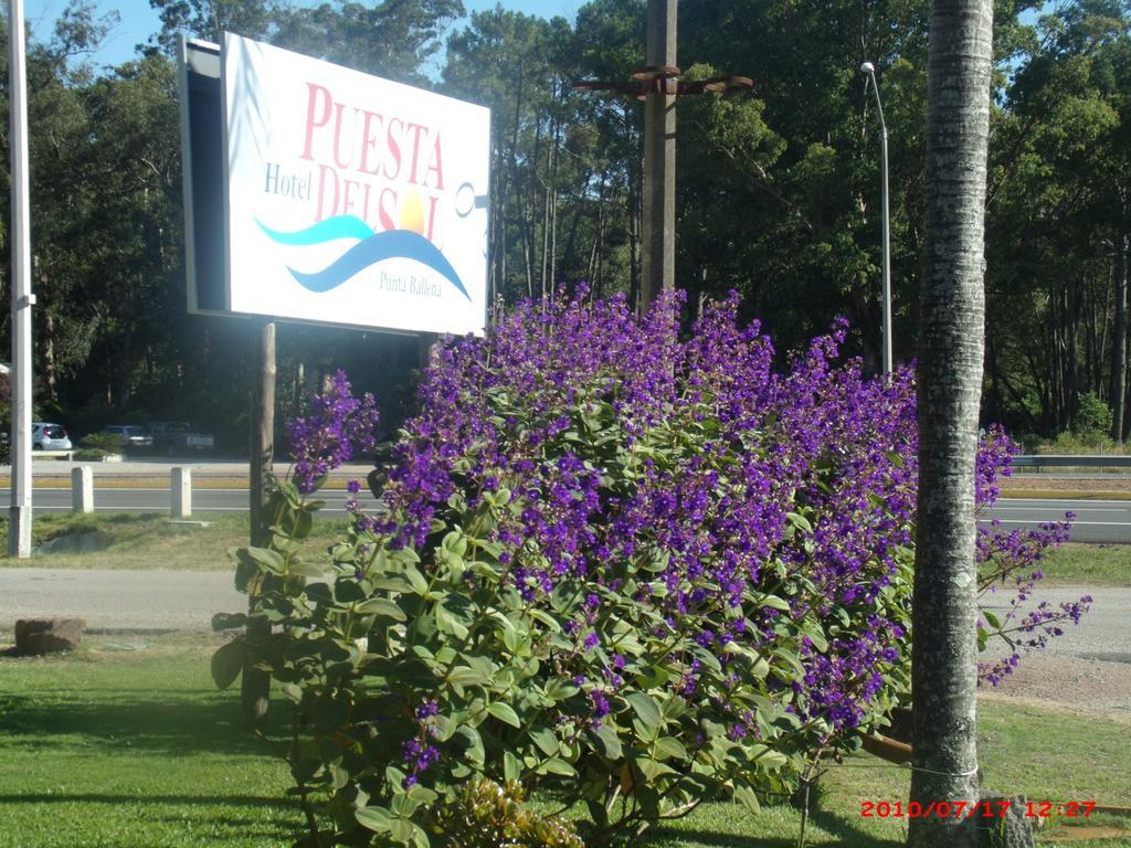 Hotel Puesta del Sol Punta Ballena Exterior foto